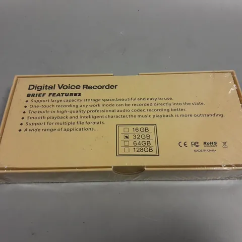 BOXED SEALED DIGITAL VOICE RECORDER - 32GB