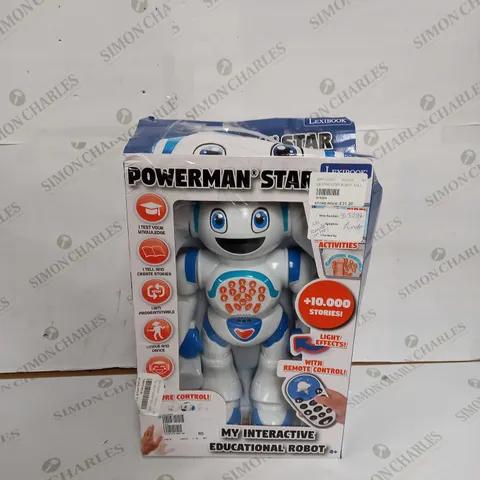 LEXIBOOK POWERMAN STAR INTERACTIVE ROBOT