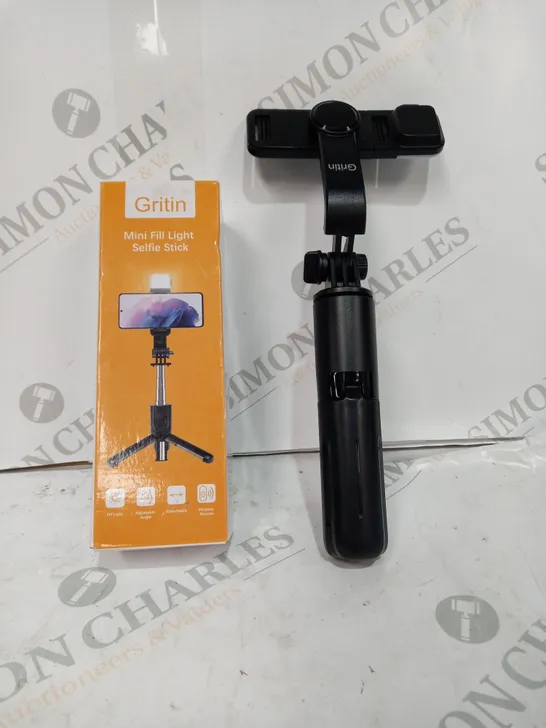 BOXED GRITIN MINI FILL LIGHT SELFIE STICK