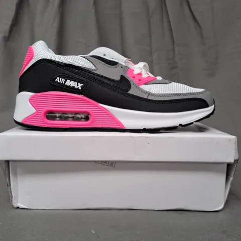 BOXED PAIR OF AIR MAX IN PINK/BLACK/GREY UK SIZE 5