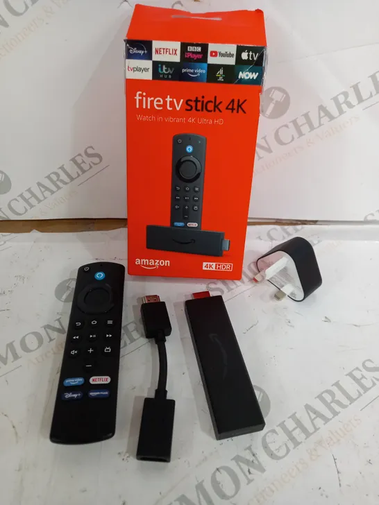 AMAZON FIRE TV STICK 4K BLACK 