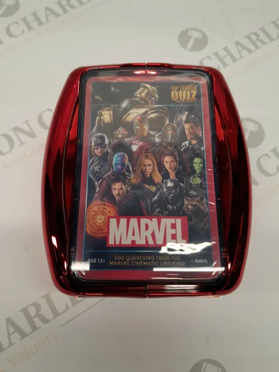 BRAND NEW BOXED MARVEL TOP TRUMPS QUIZ 500 QUESTIONS FROM THE MARVEL CINEMATIC UNIVERSE