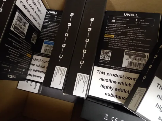 APPROXIMATELY 20 BOXED UWELL CALIBURN A2 POD SYSTEM 