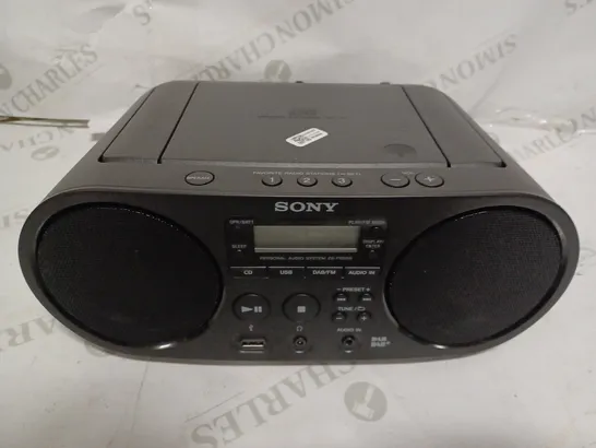 SONY PERSONAL AUDIO SYSTEM MODEL: ZS-PS55B