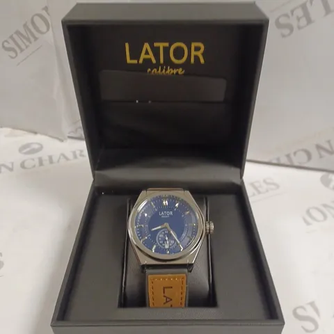 MEN'S LATOR CALIBRE L007 SUB DIAL WATCH