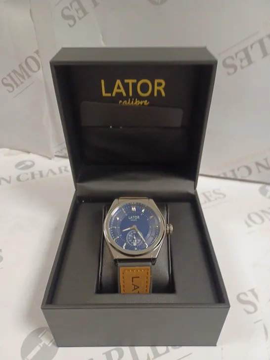 MEN'S LATOR CALIBRE L007 SUB DIAL WATCH