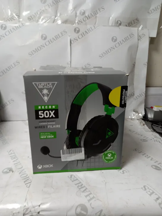 5X TURTLE BEACH RECON 50X HEADSETS - BLACK 