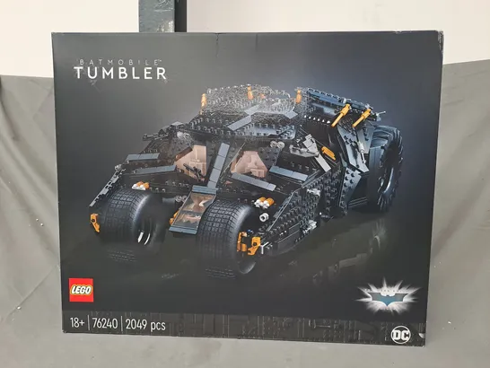 BOXED LEGO 76240 BATMAN THE DARK KNIGHT TRILOGY BATMOBILE TUMBLER RRP £229.99