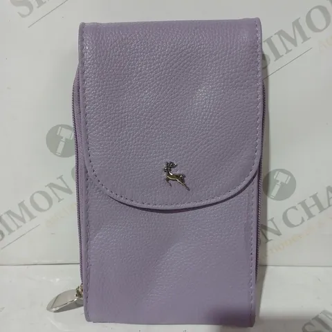 ASHWOOD PHONE CROSSBODY BAG IN LAVENDER