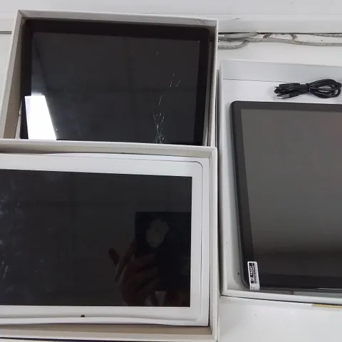 LOT OF 3 10" ANDROID TABLETS