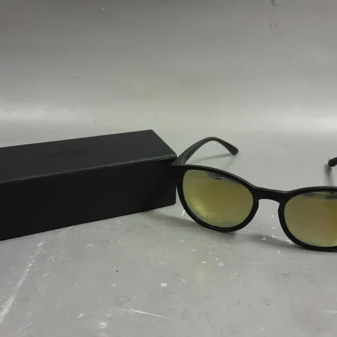 SUNGOD SIERRAS BLACK FRAMED SUNGLASSES 