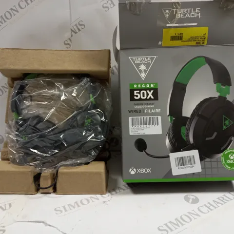 TURTLE BEACH RECON 50X WIRED GAMING HEADSET DESIGNED FOR XBOX 