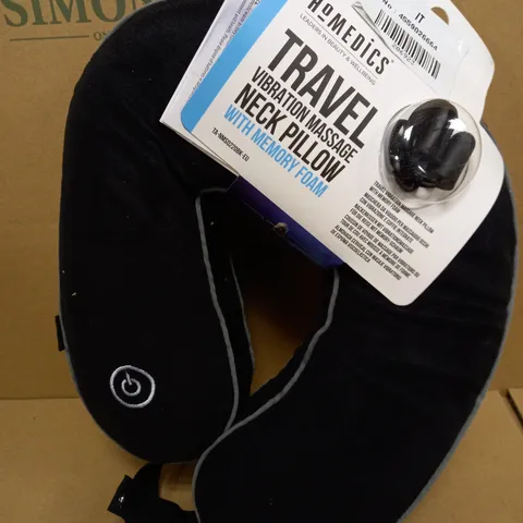 HOMEDICS TRAVEL VIBRATION NECK PILLOW