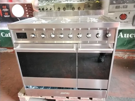 SMEG C92GPX9 90CM DUAL FUEL COOKER