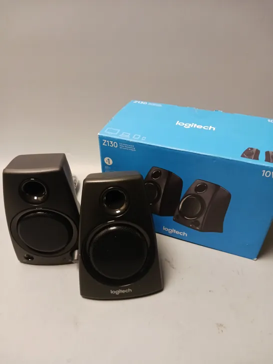 BOXED LOGITECH Z130 DESKTOP SPEAKERS 