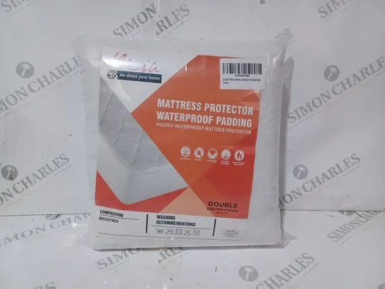 MIA QUILTED MATTRESS PROTECTOR WATERPROOF PADDING