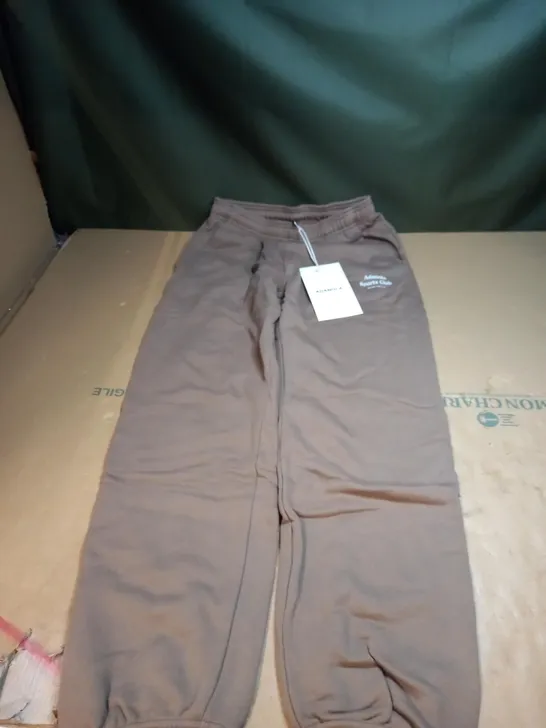 ADANOLA BROWN SWEATPANTS S 