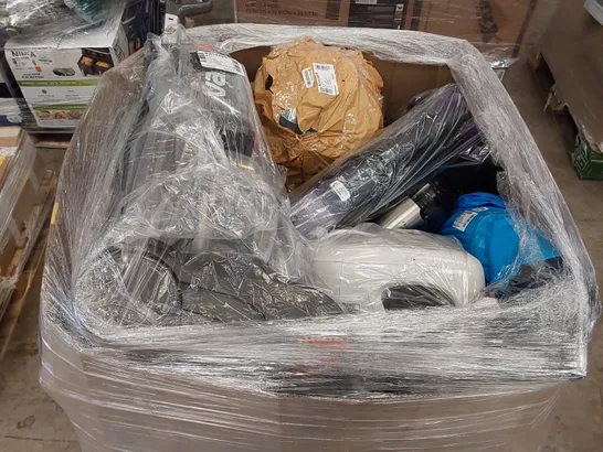 PALLET OF APPROXIMATELY 19 UNPROCESSED RAW RETURN HOUSEHOLD AND ELECTRICAL GOODS TO INCLUDE;