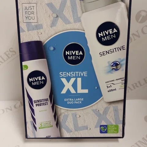 BOXED NIVEA SENSITIVE XL DUO PACK