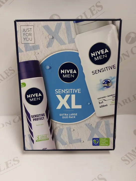 BOXED NIVEA SENSITIVE XL DUO PACK