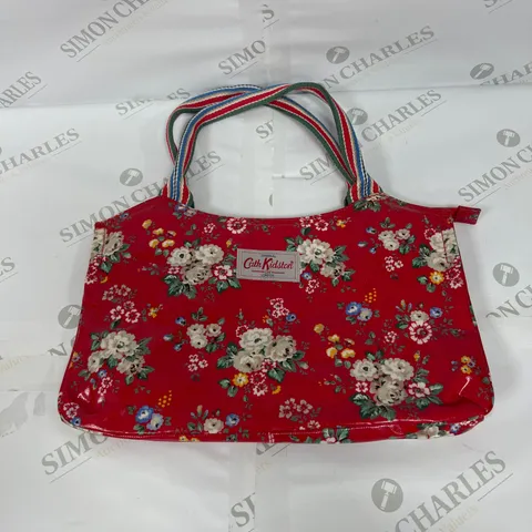 CATH KIDSTON LONDON FLORAL DETAIL RED BAG