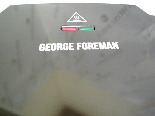 GEORGE FOREMAN FAT REDUCING 10 PORTION GRILL