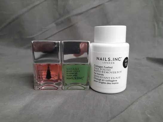 NAILS.INC 3 PIECE POLISH ESSENTIALS COLLECTION