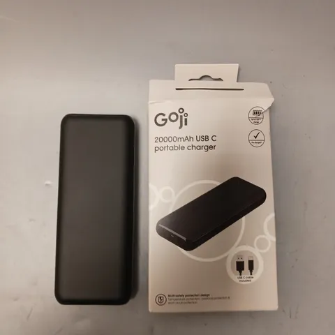 BOXED GOJI 20000MAH USB C PORTABLE POWERBANK 