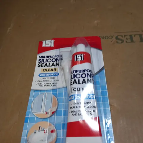 BOX OF MULTIPURPOSE SILICONE SEALANT 