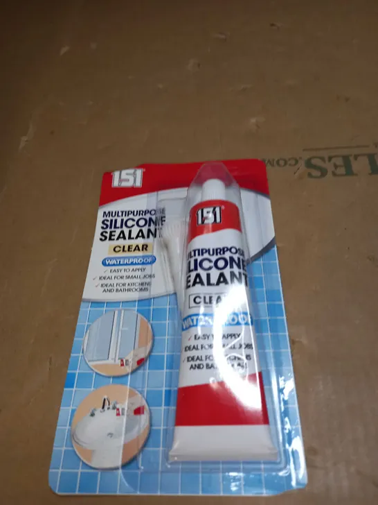 BOX OF MULTIPURPOSE SILICONE SEALANT 