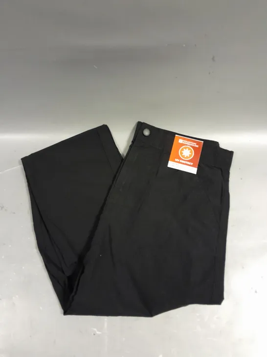 MOUNTAIN WAREHOUSE ACTIVE KIDS TROUSER IN BLACK - 11-12YRS