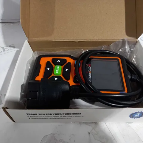 BOXED MOTOPOWER CAR DIAGNOSTIC TOOL