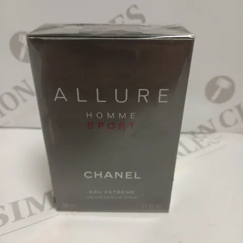 BOXED AND SEALED ALLURE HOMME SPORT CHANEL EAU EXTREME 50ML