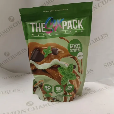 THE SIX PACK REVOLOUTION PLANT BASED MEAL REPLACEMENT SMOOTHIE - MINT CHOC BLAST (1.2KG)