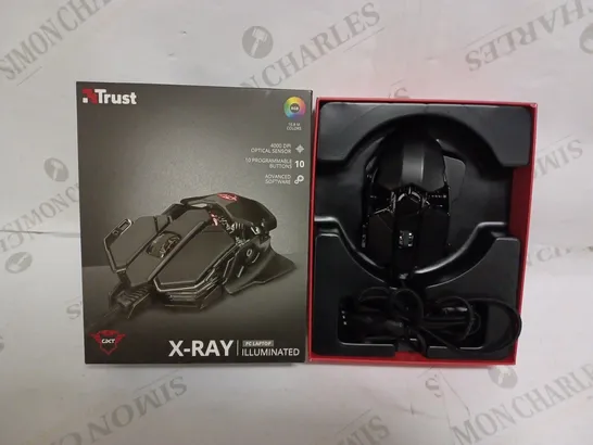 TRUST GXT138 X-RAY ILLUMINATED GAMING MOUSE 