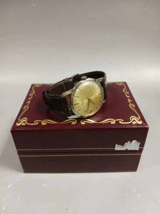 BOXED ROTARY VINTAGE MENS WATCH 