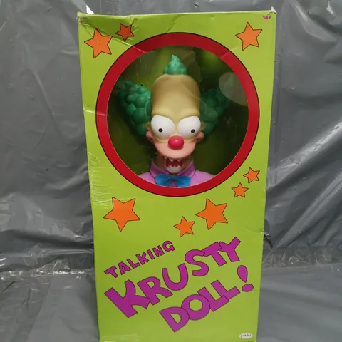 THE SIMPSONS FEAT PLUSH KRUSTY