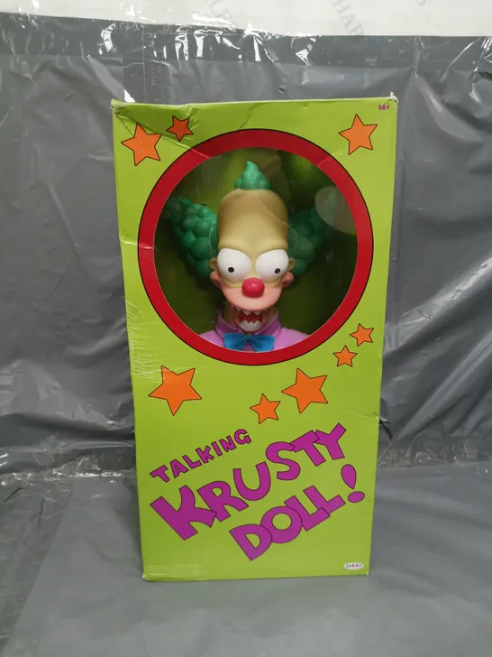 THE SIMPSONS FEAT PLUSH KRUSTY RRP £45.99