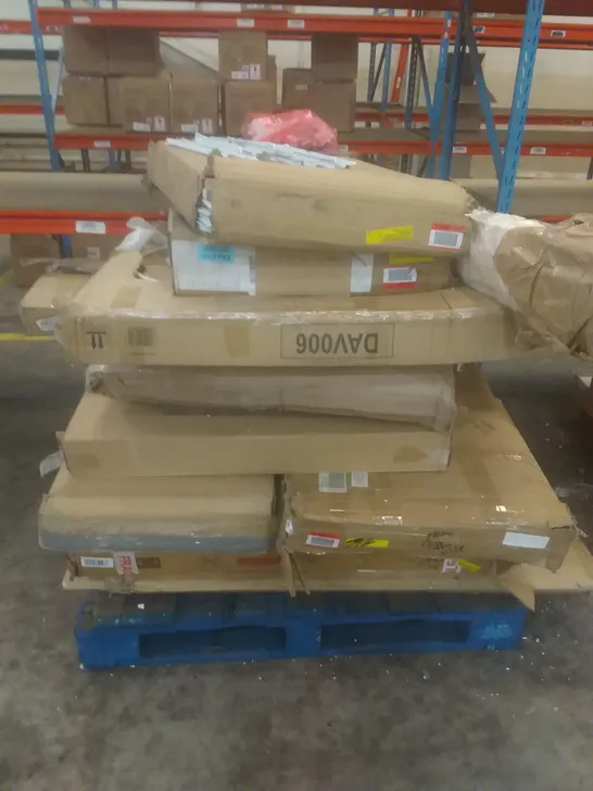 PALLET OF ASSORTED FLAT PACK FURNITURE ITEMS (SPARE PARTS)