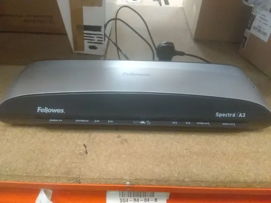 FELLOWES SPECTRA A3 LAMINATOR 