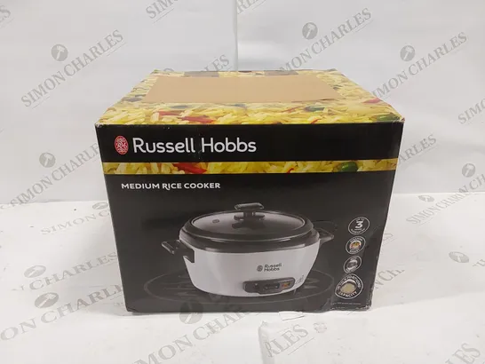 BOXED RUSSELL HOBBS MEDIUM RICE COOKER 