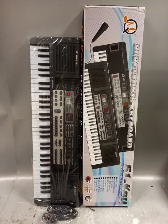 BOXED MQ 61-KEY ELECTRONIC KEYBOARD