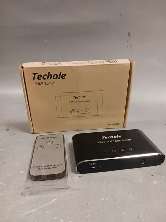 BOXED TECHOLE HS301 HDMI SWITCH 