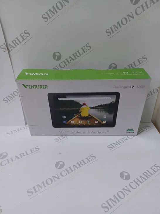 BRAND NEW BOXED VENTURER CHALLENGER 10 10.1" ANDROID TABLET - BLACK 32GB