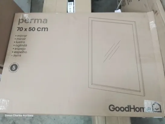 BOXED GOODHOME PERMA MIRROR 70 × 50cm