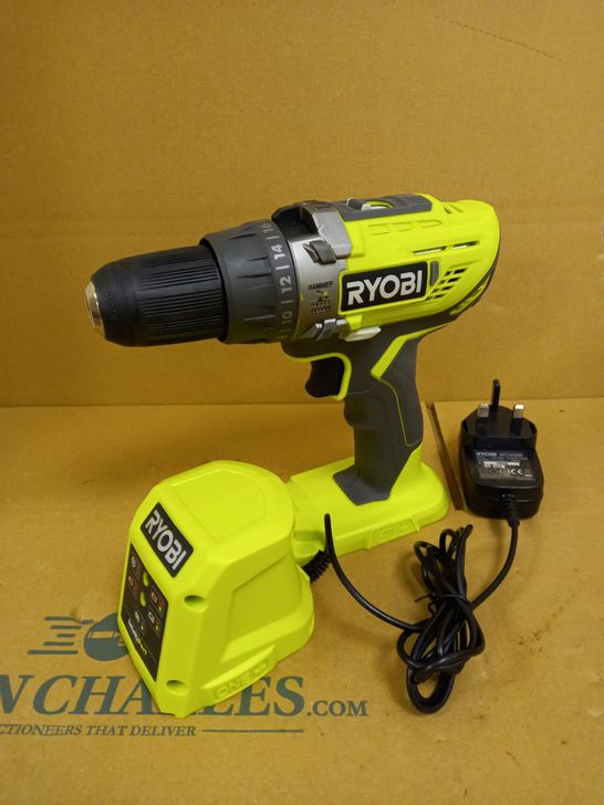 RYOBI R18PD3-215GZ 18 V ONE+ CORDLESS COMBI DRILL