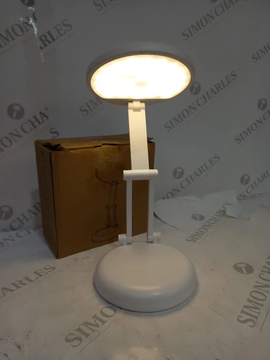 BOXED BATTERY OPERATED BEDSIDE TABLE LAMP