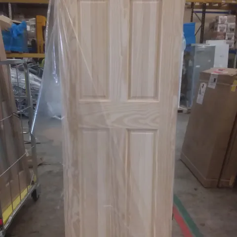 4 PANEL CLEAR PINE FIRE INTERNAL DOOR 2040×726MM