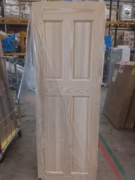 4 PANEL CLEAR PINE FIRE INTERNAL DOOR 2040×726MM