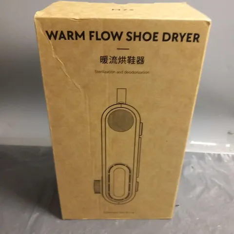 BOXED WARM FLOW SHOE DRYER 